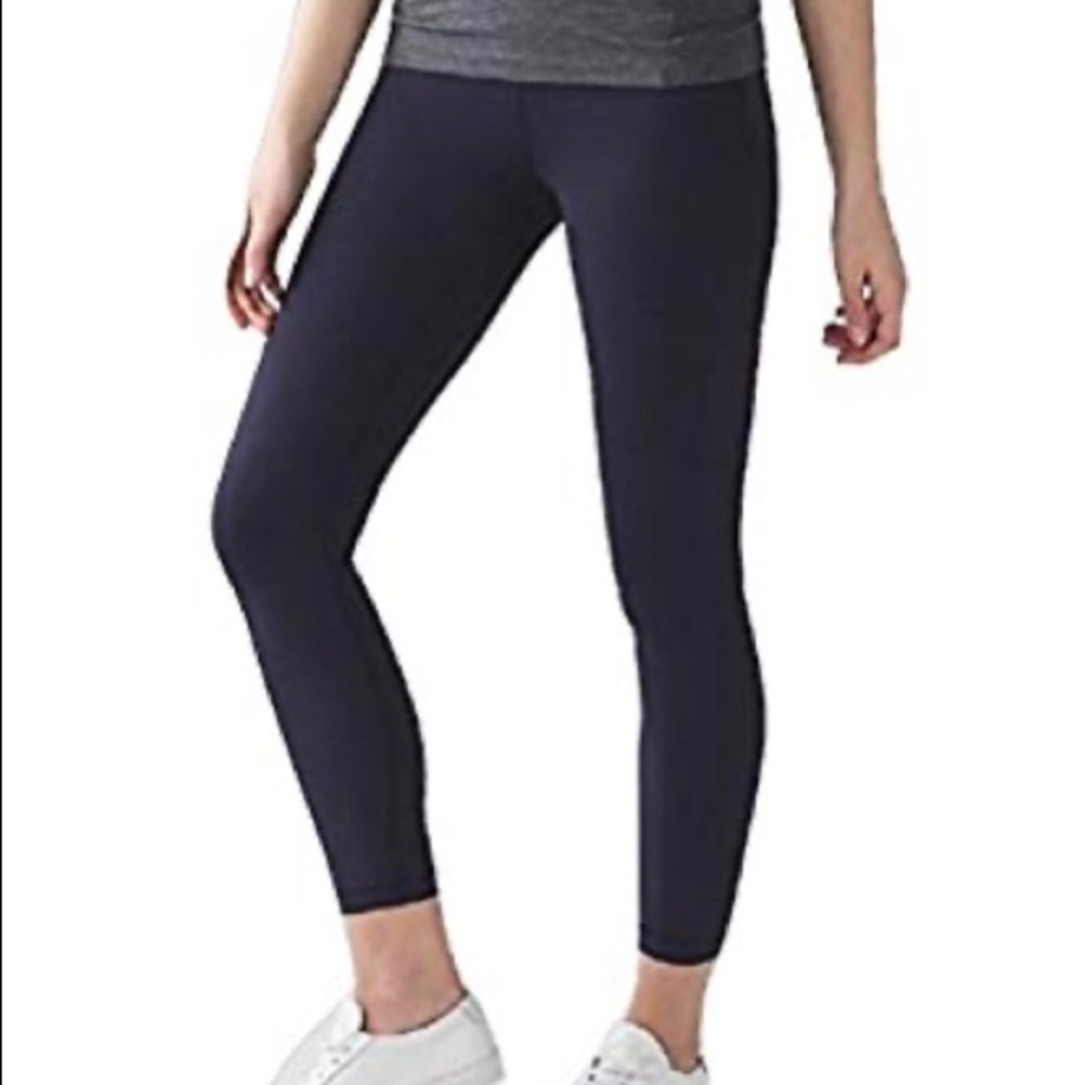 Lululemon Align pants- navy (8)